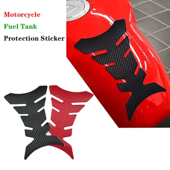 3D karbónová Fishbone Nálepky Motocykel Palivovej Nádrže Odtlačkový Pad Tankpad Chránič Pre Motocykel Univerzálne Príslušenstvo Moto