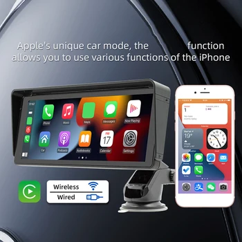 10.26 Palcový autorádia Bluetooth-kompatibilné Bezdrôtové Carplay Android Auto Multimediálny Prehrávač Mirrorlink WiFi 2.4 G/5G FM Vysielač