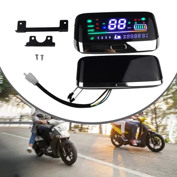 Skúter Široký LCD Displej Motorových Speedmeter Obrazovke 48-72V Elektrický Bicykel Klince Vonkajšie Cyklistické Vybavenie Cyklistické Doplnky