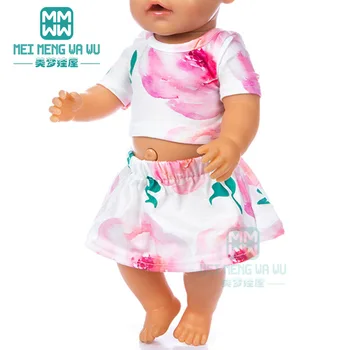 Bábika oblečenie pre 43 cm new born bábiku American doll OG dievča šaty, baletné sukne, bežné nosenie