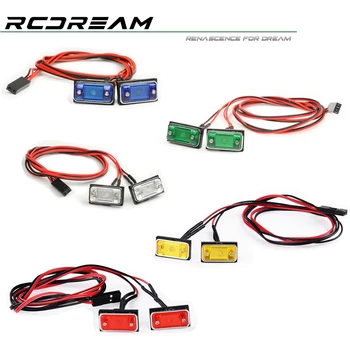 RCDream 1-10 Zase Svetla / signalizačná kontrolka / Bočné Kontrolka 1/10 RC Auto TRX4 SCX10 1/14 Truck Možnosť Inovácie časti #R001Y/R
