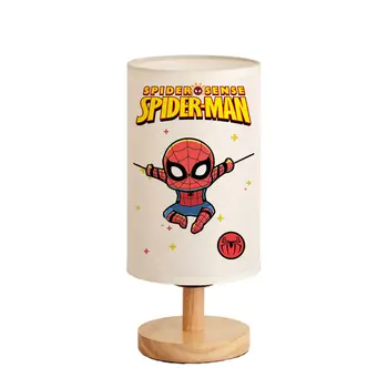Marvel animácie periférne pohode karikatúra pekný Spiderman spálňa nočné svetlo tvorivé stolná lampa festival darček veľkoobchod