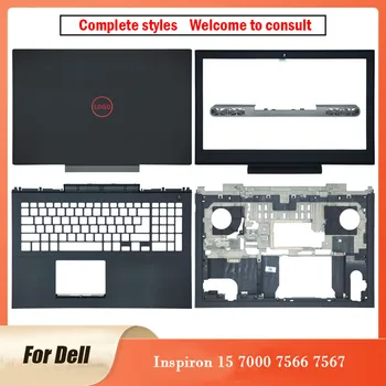NOVÉ Originálne Pre Dell Inspiron 15 7000 7566 7567 Obrazovky Prenosného počítača Zadný Kryt Predného Panelu opierka Dlaní Hornej Dolnej Dolnej časti Prípade odvzdušňovací