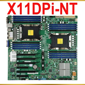 Pre Supermicro obojsmerná Server Doske C622 LGA3647 DDR4 Dual 10-Gigabit Elektrické Port X11DPi-NT