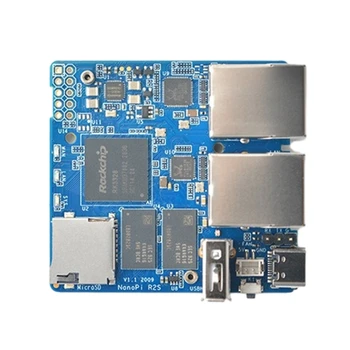 pre NanoPi R2S Open Source Mini Routeru RK3328 QuadCores CortexA53 1GB DDR4