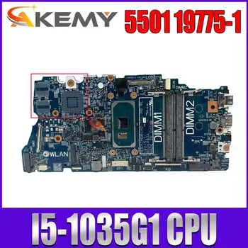 Vysoká Kvalita Doske CN-0TG76R 0TG76R TG76R 15 5501 Notebook Doske 19775-1 S SRGKL I5-1035G1 CPU 100%Plnej Testované OK