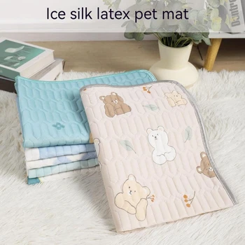 Letné pet ice hodváb pad, pes, mačka pad cool pad chladenie dodáva veľké a malé zvieratko pad voči poškriabaniu priedušná ice pad