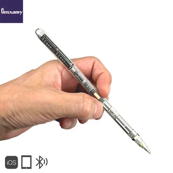 Magnetické iPad Ceruzka s Priehľadným Prípade,Bezdrôtové Nabíjanie Tabletu Stylus Pen pre ipad s Dlhou výdržou Batérie a Dlhú pohotovostnú.