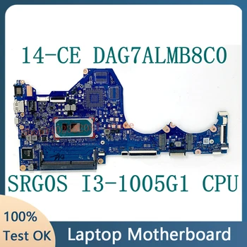 Doske Pre HP Pavilion 14-CE Notebook Doske G7AL-2G DAG7ALMB8C0 S SRG0S I3-1005G1 CPU 100% Plne Testované Dobre funguje