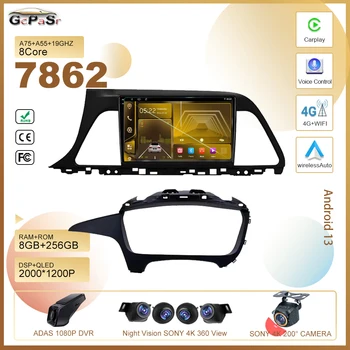 Auto Dvd Pre Hyundai Sonata 7 LF 2014 2015 2016 2017-2020 Rádio Stereo Multimediálny Prehrávač, GPS Navigáciu, android Bezdrôtový Carplay
