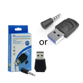 USB Adaptér Bluetooth-kompatibilné 4.0 Vysielač Pre PS4 Headsety Prijímač Slúchadlá Dongle Vysielač Bezdrôtového Adaptéra