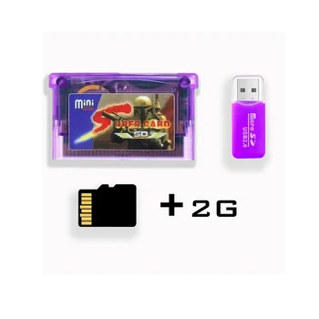 Super karta Pre GBA hra karty super mini SD karta s 2 gb pamäťová karta