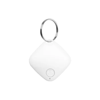 Mini GPS Tracker Bluetooth Anti-Stratené Zariadenie Kľúč Pet Mobilný Telefón Anti-Stratené Zariadenie Smart Locator Biela