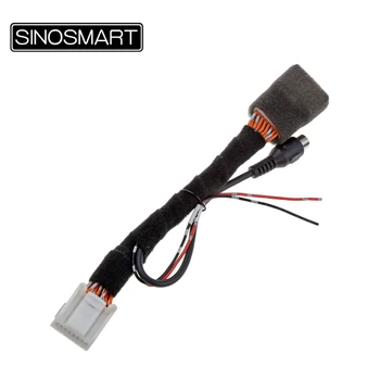 SINOSMART C16D prepojovací Kábel pre UK Renault Kadjar Cúvaní Kamera na OEM monitore bez Poškodenia Elektroinštalácie