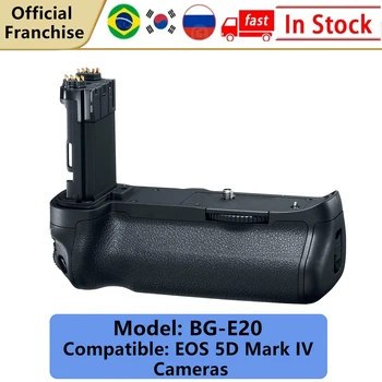 Fotoaparát Battery Grip BG-E20 pre Canon 5D Mark IV Fotoaparát,Používaný s 2 LP-E6 batérií.