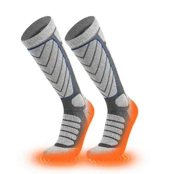 Dlhé Lyžiarske Ponožky Hrubé Teplé Zimné Lyžovanie Ponožky Zimné Výkon Ponožky Priedušná Kolená Vysoké Ponožky Pre Lyžovanie, Snowboarding Studenej