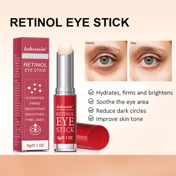 Horúce Retinol Očný Krém Stick Anti-aging Proti Vráskam Spevňujúci Hydratačné Opuchy Čierna A Kruhy Hlboké Odľahčovacia