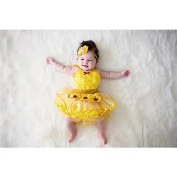 Populárne detské Photography Oblečenie: Sto Dní Baby Girl Princezná Šaty