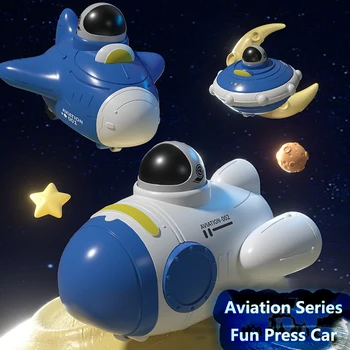 Deti'Toy Obľúbené Zotrvačnosti Zvierat Detská Hračka s Press-powered Astronaut Auto Vzdelávacie a Zábavné Halloween Vianočný Darček