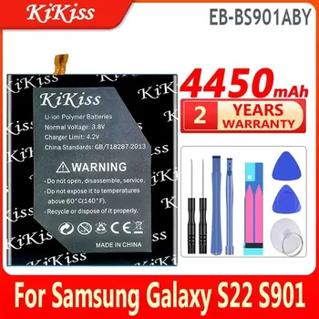 KiKiss Batérie 4450mAh/5900mAh Pre Samsung Galaxy S22 Plus/Ultra S22+ S22Plus S22Ultra S22U Vysokou Kapacitou Bateria