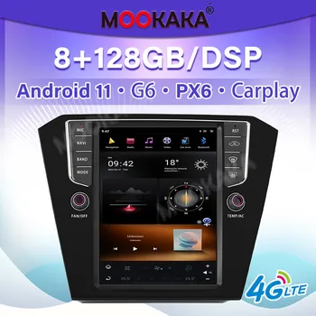 8G128GB Hlasové ovládanie Pre VW Passat B8 Magotan na roky 2014-2020 Android 11 px6 G6 GPS Navigácie Auto Multimediálne Video Prehrávač Vedúci Jednotky