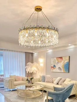 Moderné Crystal K9 Luster Prívesok Lampa LED Visí Lampa Obývacia izba, Jedáleň, Spálňa Svietidlo Schodisko osvetlenie Reštaurácia Hotela