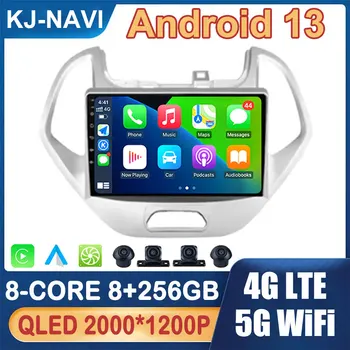 Android 13 GPS pre Ford FIGO KA 2015 - 2020 Auto Rádio Multimediálny Prehrávač Auto Carplay 4G LTE Dotykový Displej Bluetooth Č. 2 Din DVD
